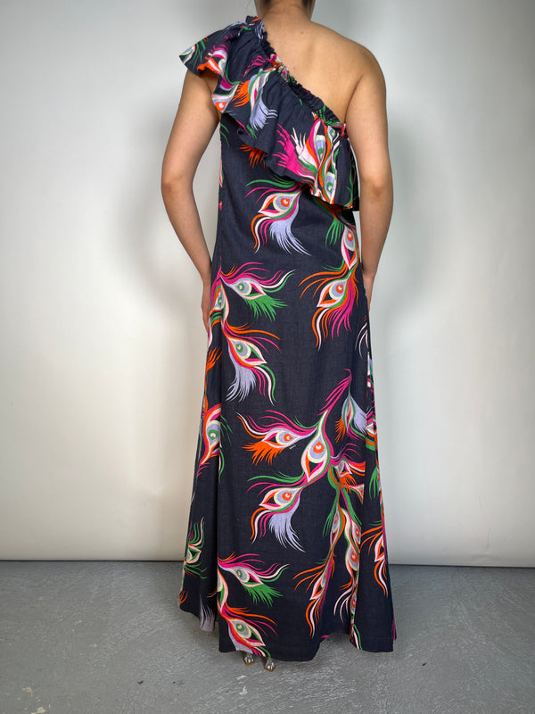 Vestido Asimétrico Lino