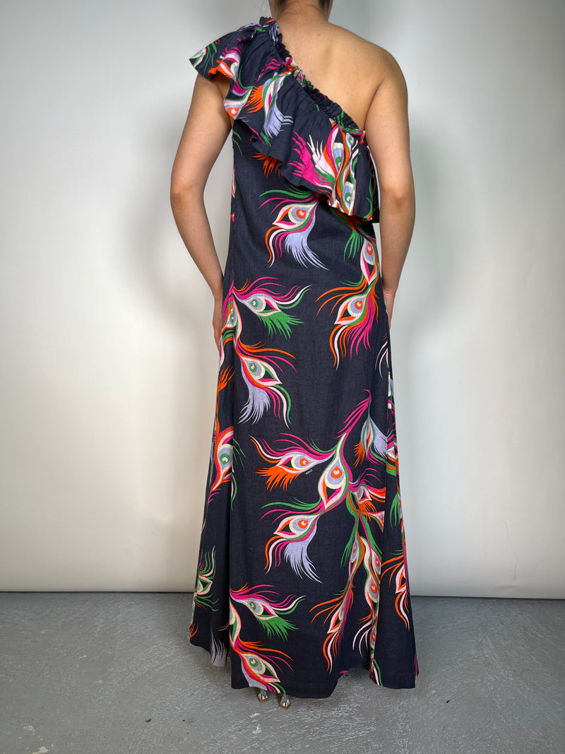 Vestido Asimétrico Lino