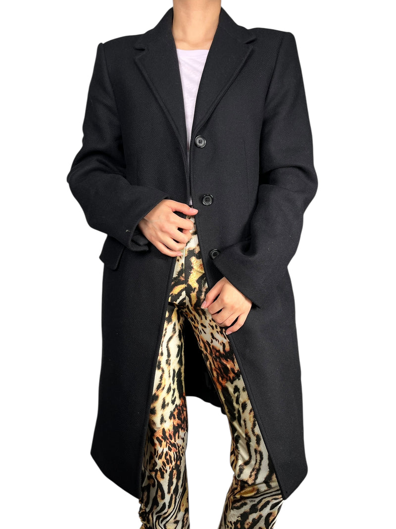 Abrigo Negro Manteco