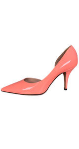 Zapatos Cuero Charol Rosado