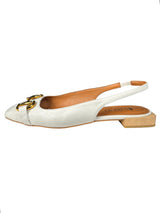 Zapato Plano Slingback Punta