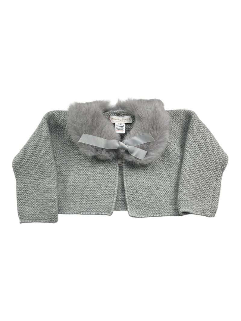 Sweater Alpaca y Cuello de Piel  NIÑA