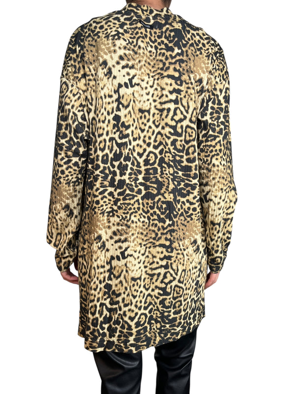 Polera Leopard Rib