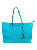 Cartera Cuero Turquesa