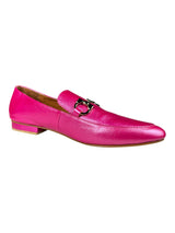 Mocasines Fucsia Metalizado