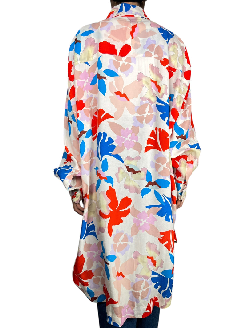 Blusa Flores Viscosa