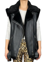 Chaqueta tipo Biker sin Mangas