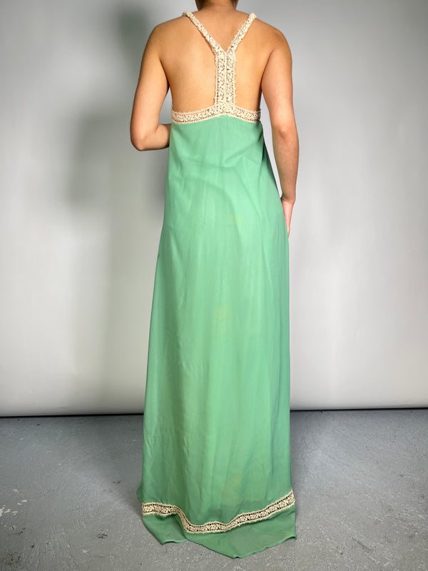 Vestido Seda Nanette Largo