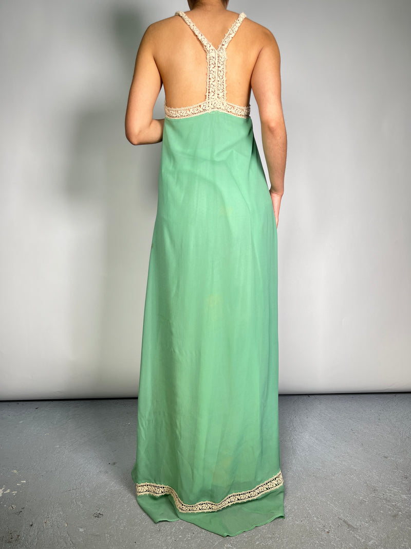Vestido Seda Nanette Largo