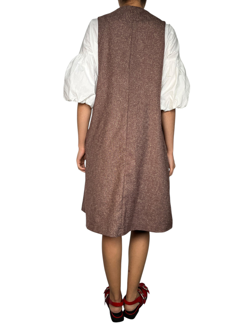 Vestido Cuello En V