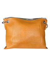 Cartera Trapecio Cuero