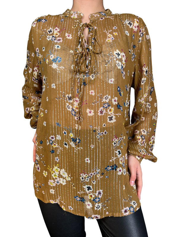 Blusa Dijon Blossom