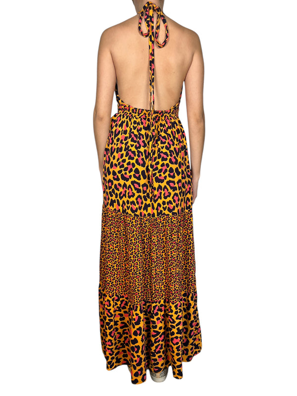 Vestido Halter Viscosa