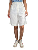 Short Bermuda Lino Blanco