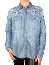 Camisa Nina Bordada