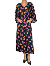 Vestido Largo Flores