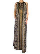 Vestido Cuello Halter y Pedrería