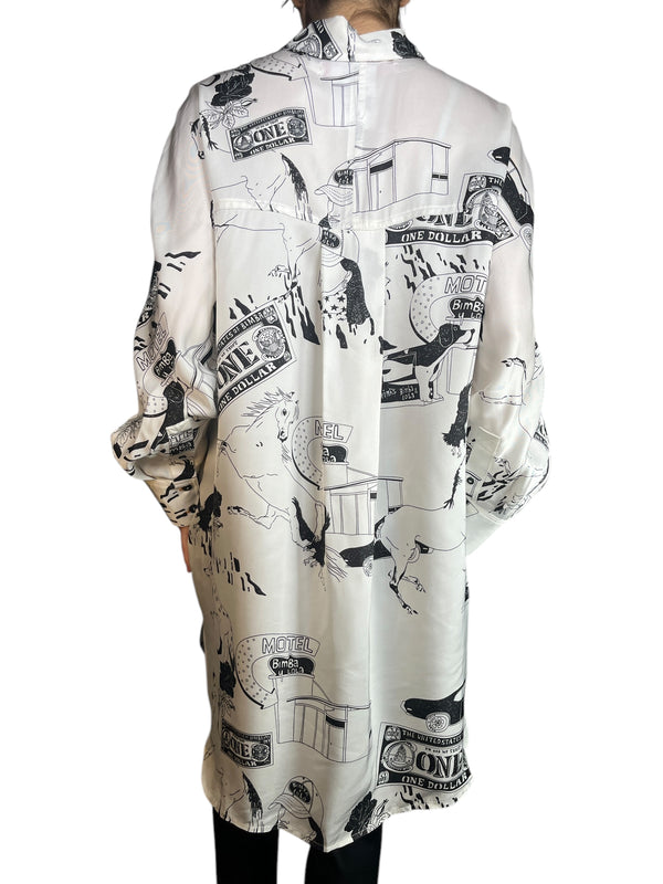 Blusa Viscosa Maxi