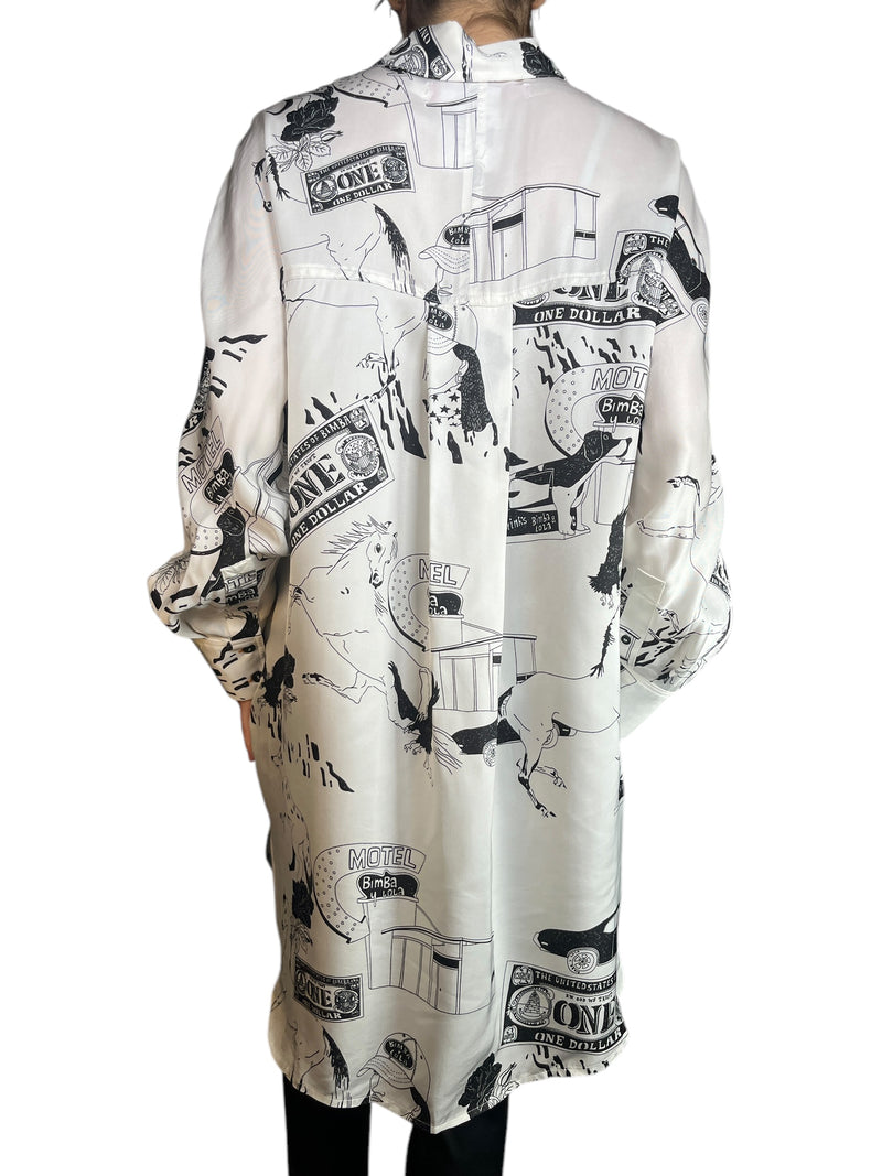 Blusa Viscosa Maxi