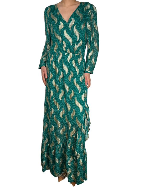 Vestido Fibras Metalizadas