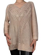 Sweater de Punto Calado