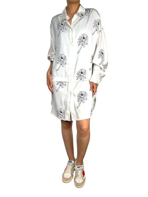 Vestido Viscosa Flores