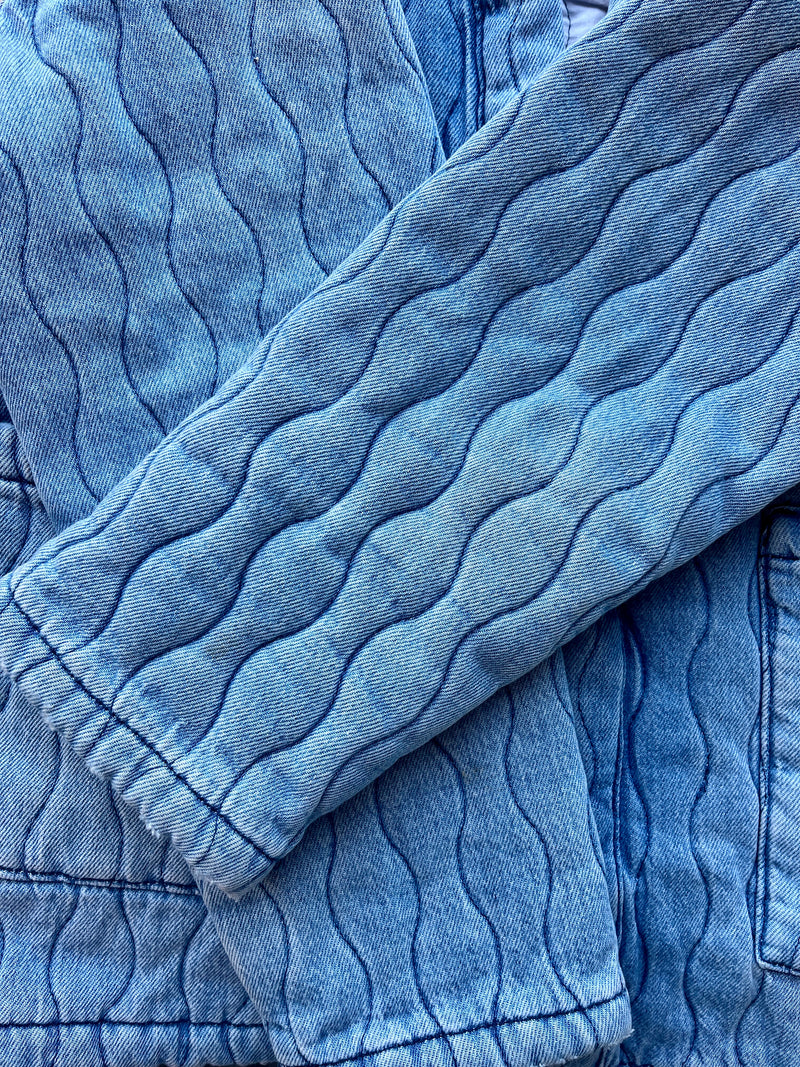 Chaqueta Denim Acolchada