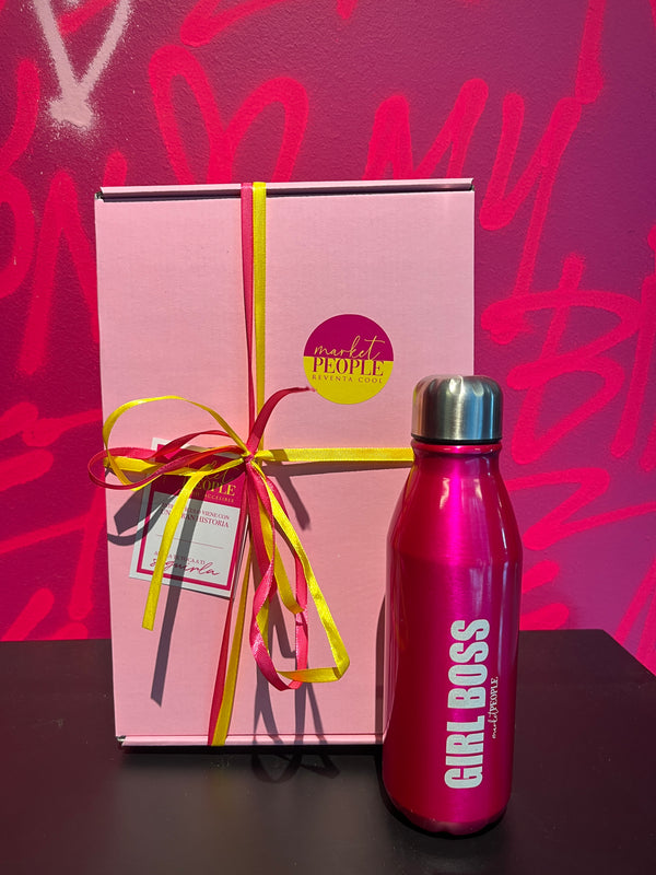Botella De Agua Girl Boss