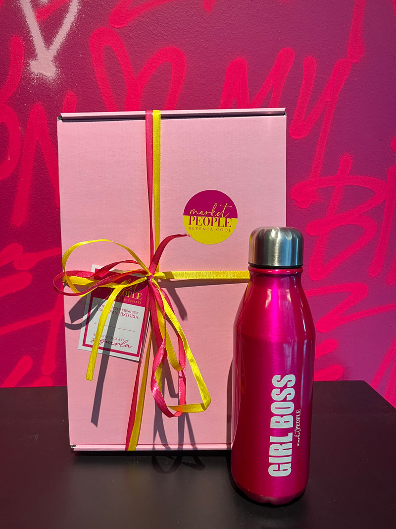 Botella De Agua Girl Boss