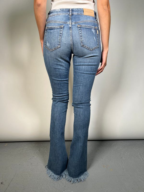 Jeans desflecado