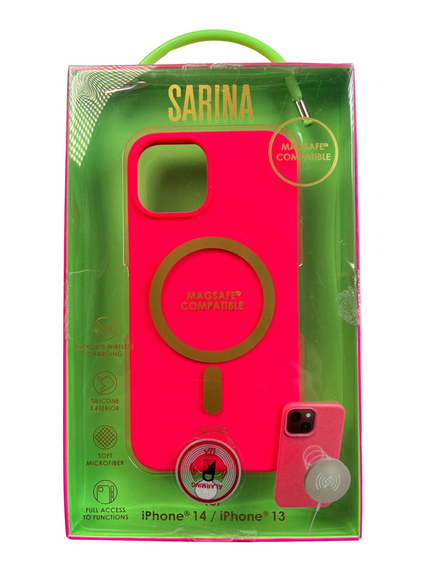 Carcasa Fucsia Iphone 14/13