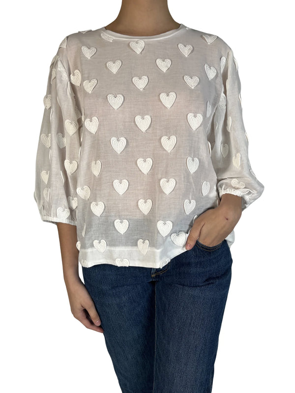 Polera Corazones