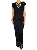 Vestido Tejido Negro