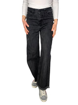 Jeans Rectos Desflecados