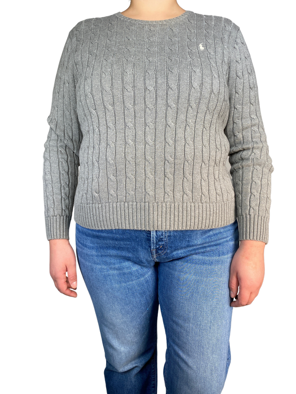 Sweater Gris PLUS SIZE