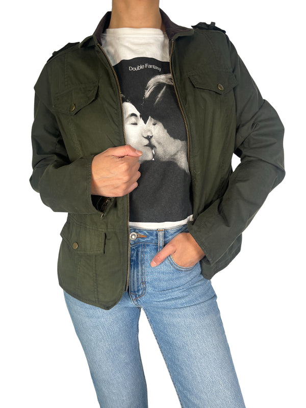 Chaqueta Verde Militar