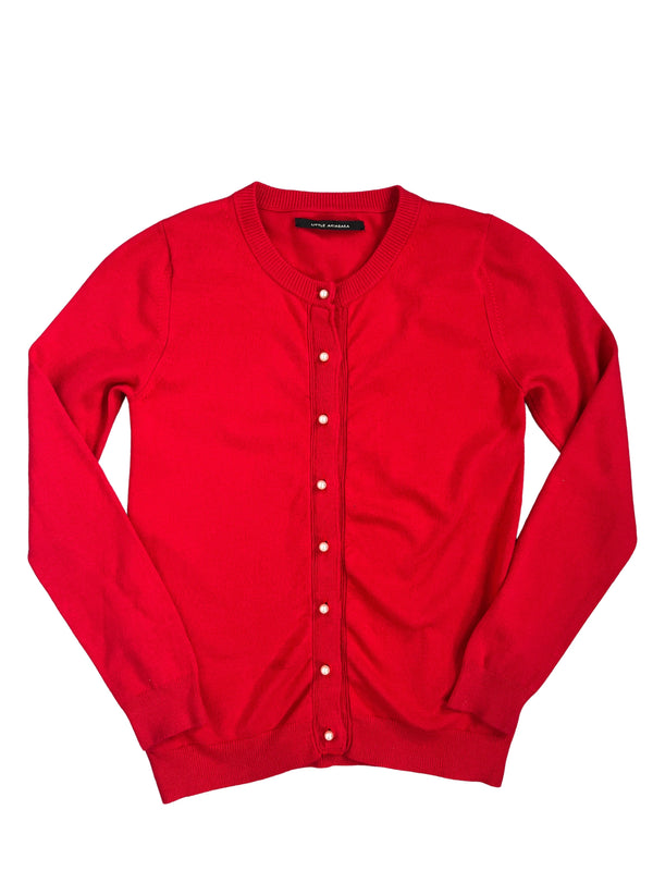 Sweater Perlas Rojo