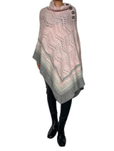 Poncho Baby Alpaca Y Seda