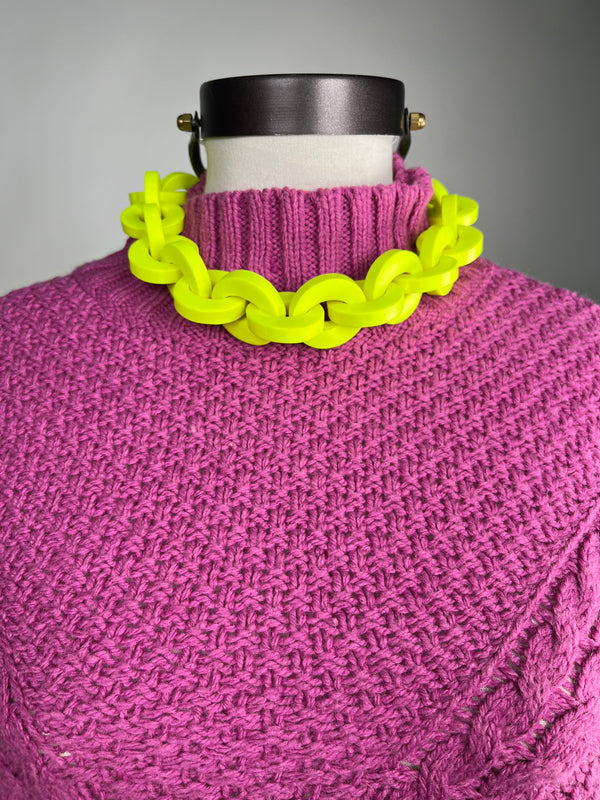 Collar Cadenas Fluor