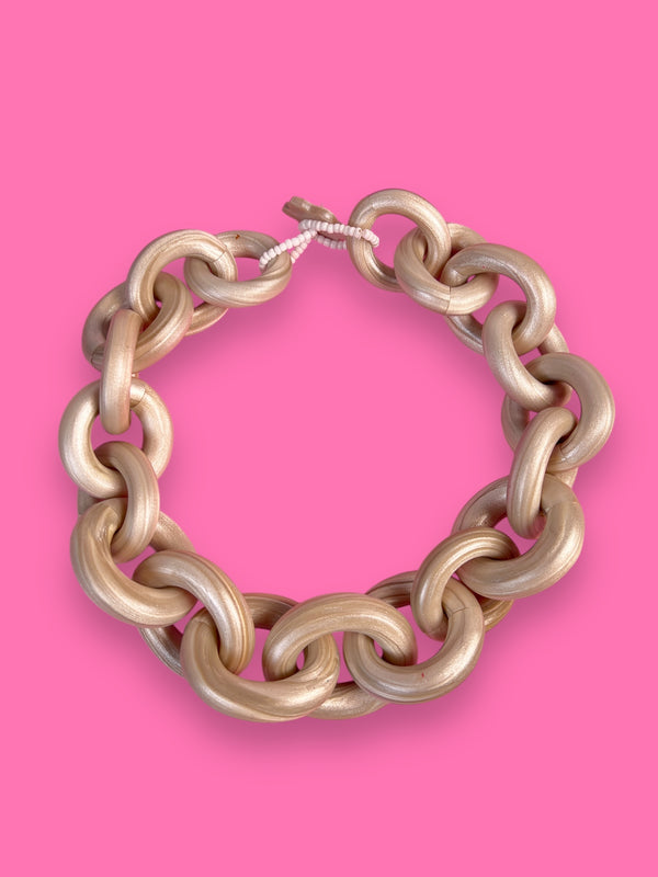 Collar Eslabón Hueso