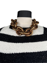 Collar Eslabón Bronce Metallic