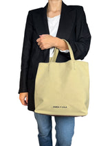 Bolso Chihuahua Grande Gabardina Natural