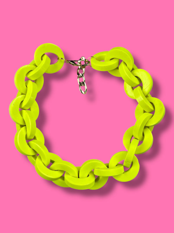 Collar Cadenas Fluor