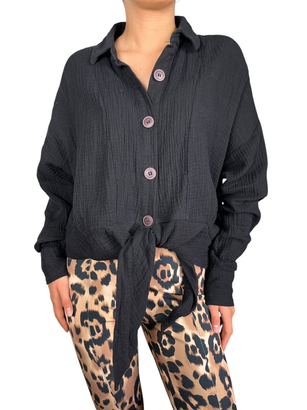 Blusa Sun streaks Black