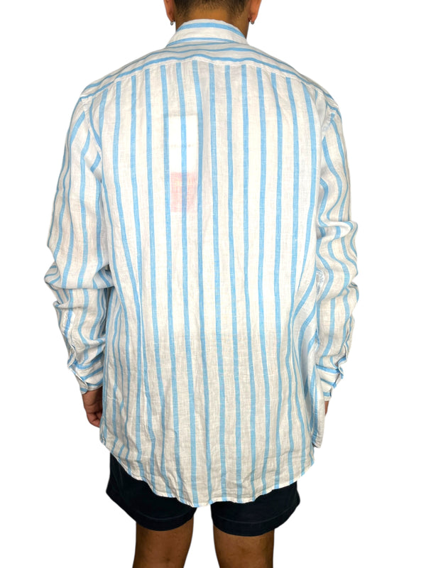 Camisa Lino Rayas