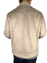 Chaqueta Efecto Gamuza