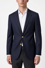 Blazer Botones Dorados Lana