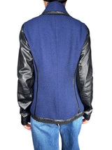 Chaqueta Lana y Cuero