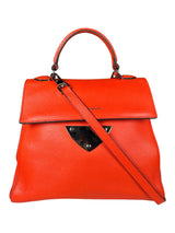 Cartera Satchel con correa ajustable