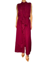 Vestido Cut Out Burdeo